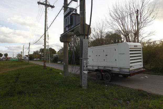 Vecinos de Punta Lara, sin luz desde hace tres días