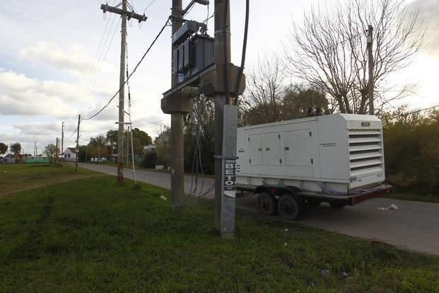 En Punta Lara hay zonas a oscuras hace ya 4 días