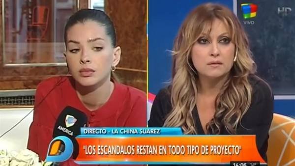 Tauro puso contra las cuerdas a "la China" Suárez: "te dicen la 'quitamaridos', ¿te afecta?"