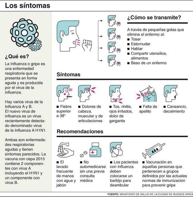 Gripe A: hubo dos nuevas muertes y ya suman doce