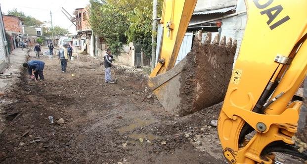 Nuevas obras de pavimentación en varias zonas de San Martín