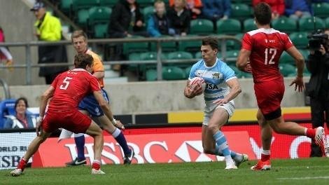Buena jornada de los Pumas 7 en Londres