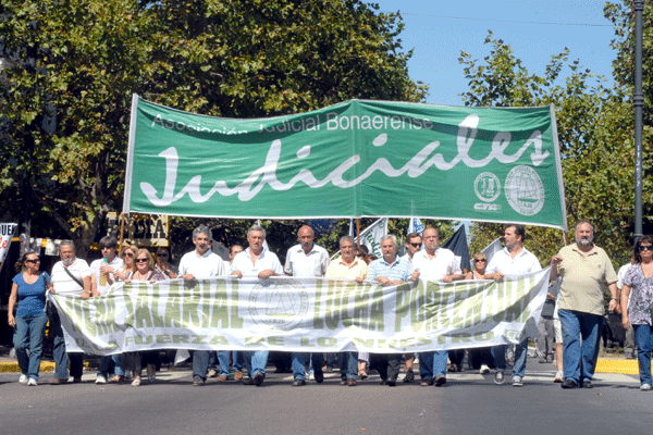 Semana cargada de paros para los empleados judiciales