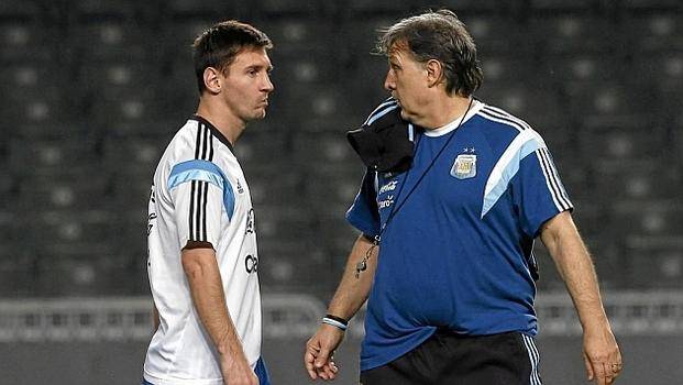 El Tata Martino ya sabe que Messi llegará con lo justo para jugar con la Selección