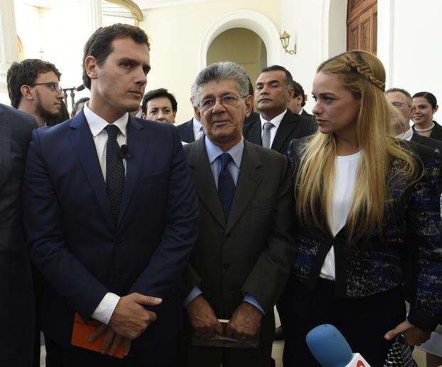 Partido español respalda a la oposición venezolana