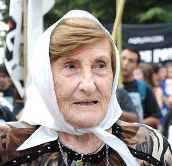 Murió Adelina de Alaye, un símbolo de la lucha por los Derechos Humanos