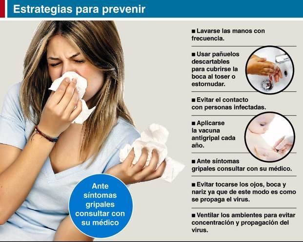 Crece el impacto de la Gripe A e instan a extremar las medidas de prevención