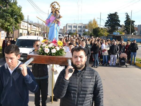 Fiestas patronales en Berisso