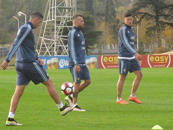 La Selección se entrenó en el predio de Ezeiza