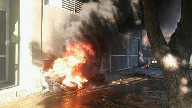Incidentes en la Legislatura de Santa Cruz: dos heridos