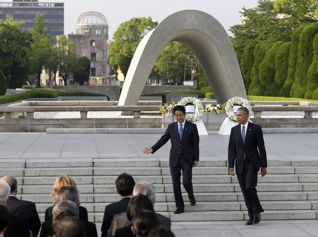 Obama en Hiroshima, por “un mundo sin armas nucleares”