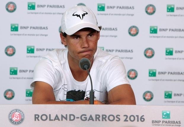 La muñeca izquierda le dijo basta a Nadal