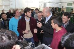 Molina recibió al subsecretario nacional de Juventud, Pedro Robledo
