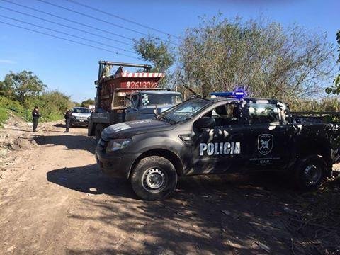 Secuestran camión en operativo de control de volquetes