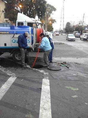 Delegaciones trabajaron en conjunto por obstrucción de red cloacal