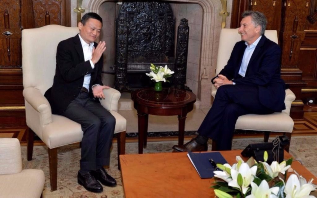 Macri acordó la venta de productos argentinos a través de Alibaba