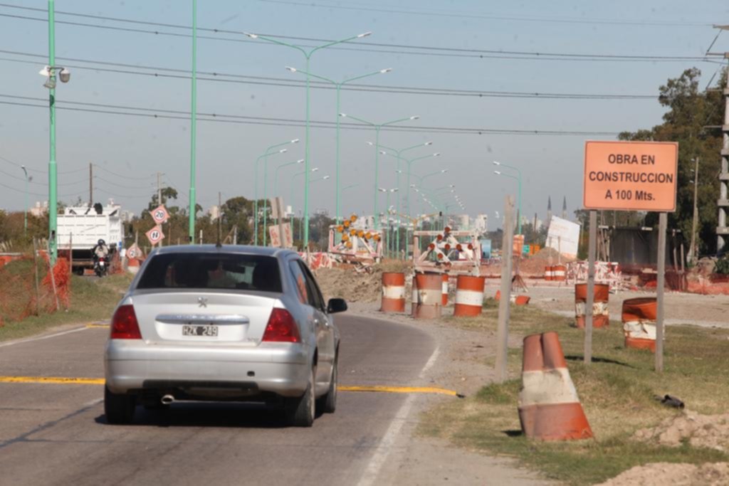 Con trabajos a mitad de camino, diagonal 74 es una trampa mortal