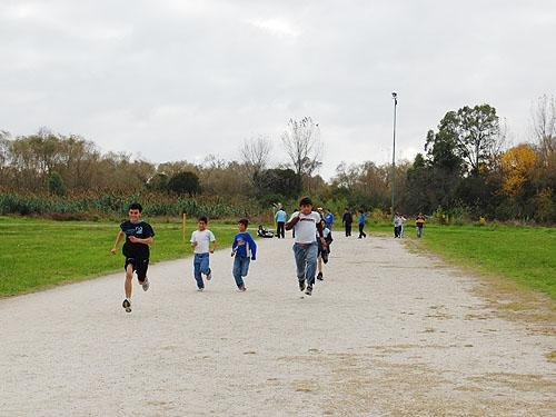 La pista de atletismo de Berisso: inseguridad y perros mordedores