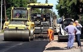 Corte de tránsito por obras de bacheo