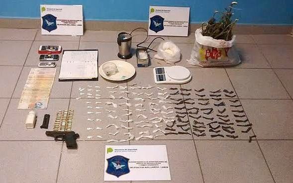 Detienen banda dedica a la venta de cocaína en Valentín Alsina