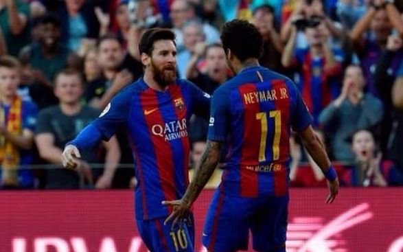 Goleó Barcelona y Messi metió dos