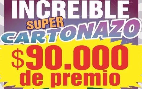 Cartonazo: un súper pozo de $90.000 busca a su afortunado dueño