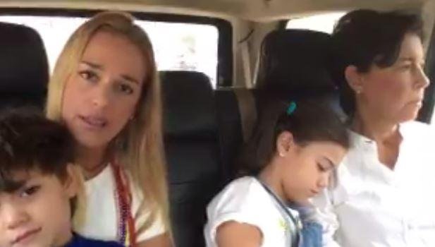 Venezuela: la esposa de Leopoldo López vio al líder opositor detenido