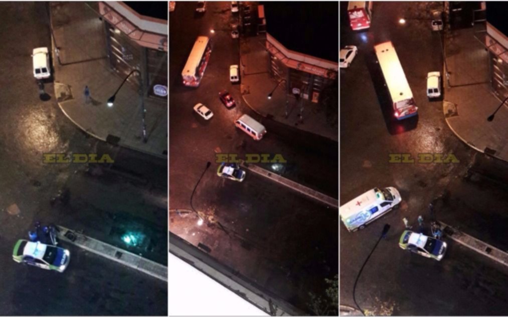  Accidente en plaza Italia deja un ciclista herido