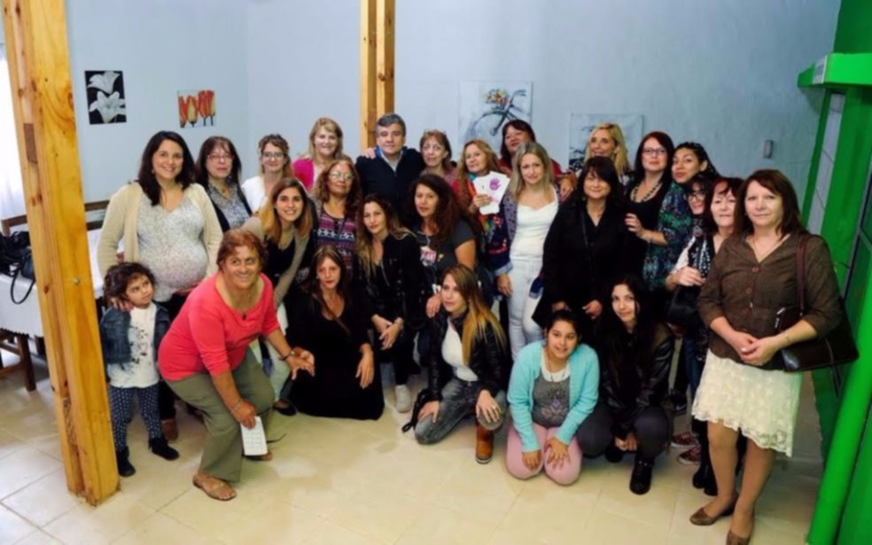Zabaleta inauguró la Casa de la Mujer 