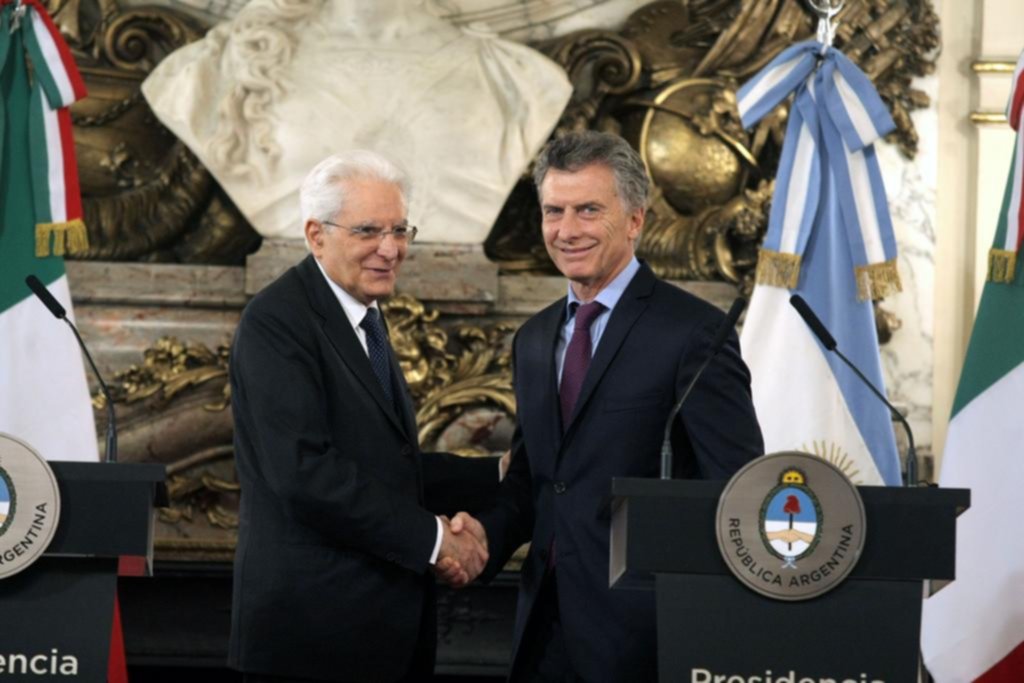 Varios acuerdos con Italia para reafirmar la relación bilateral