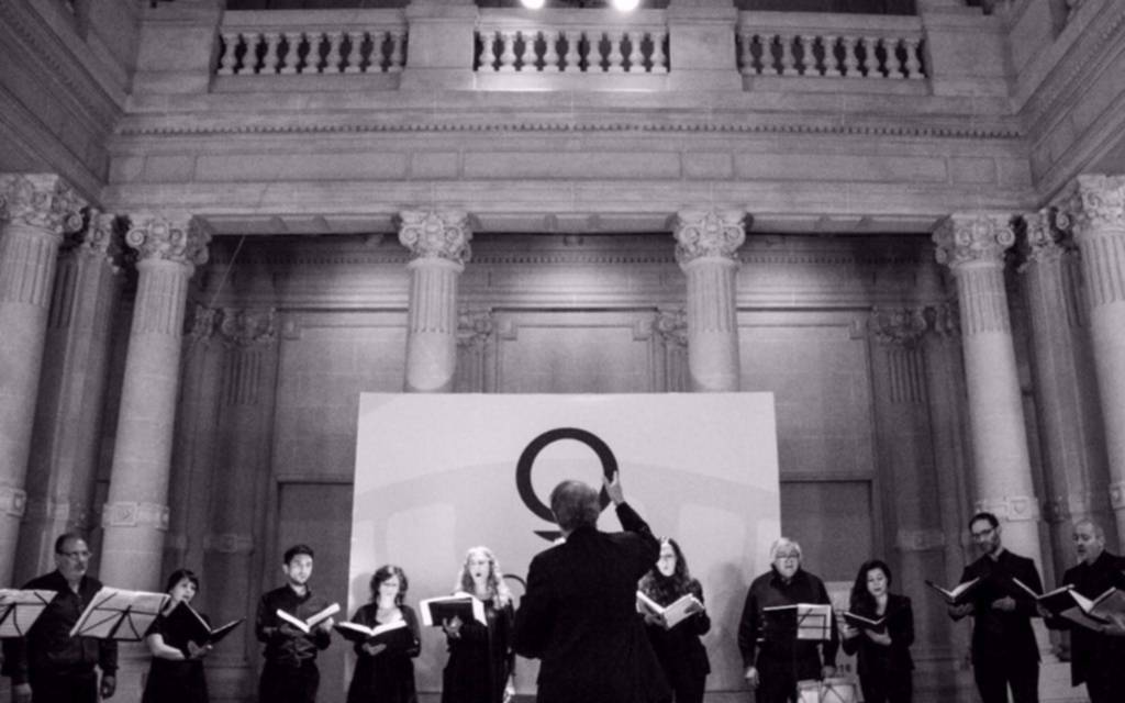 El "Conjunto Vocal" en la Capilla Nuestra Señora de Fátima