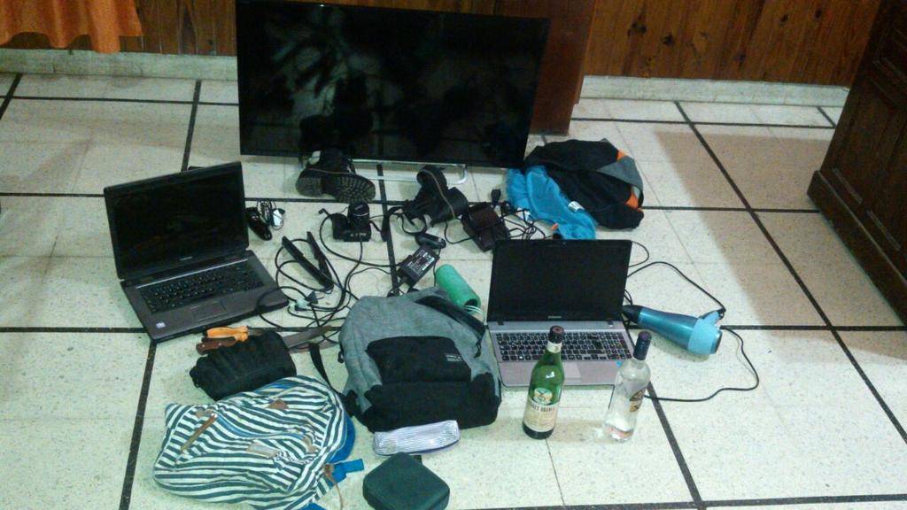 Salieron a cenar y llegaron los ladrones