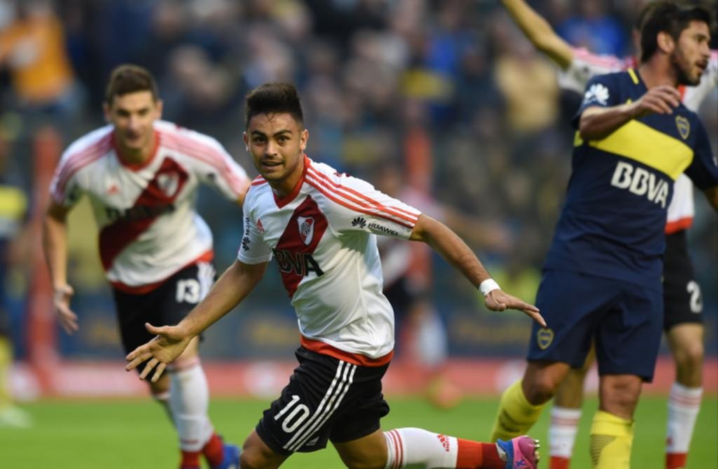 Pity Martínez estuvo a la altura de la camiseta 10 de River