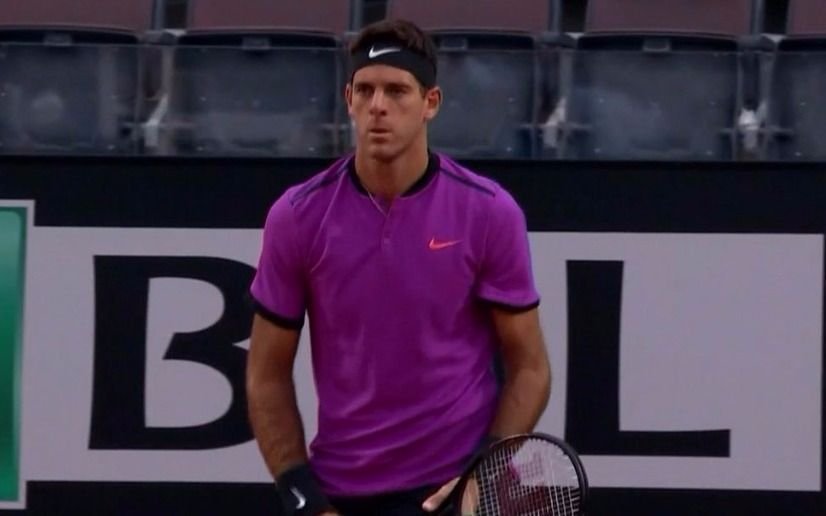 Del Potro venció a Dimitrov en Roma