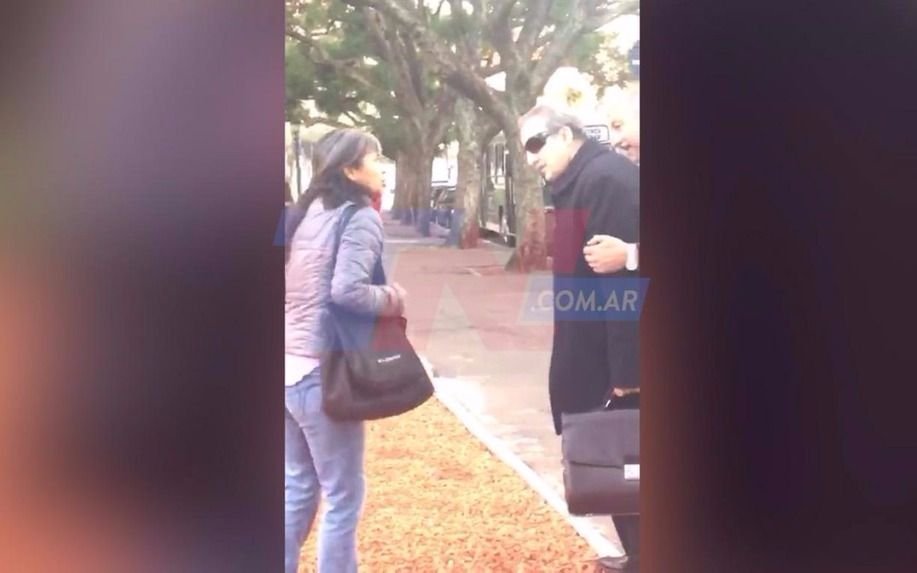 La mujer que se le plantó a Guillermo Moreno: "se robaron el país, ladrones"