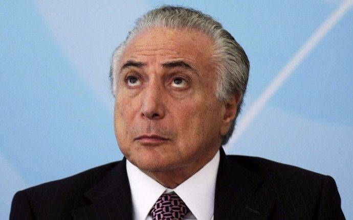 Crisis en Brasil: Temer fue grabado "comprando el silencio" de diputado preso