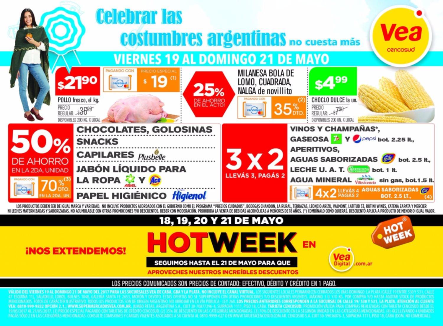 Vea te espera con las mejores ofertas en su Hotweek