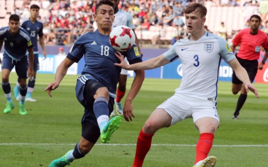 Mundial sub-20: Argentina cayó por goleada ante Inglaterra