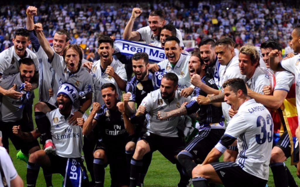 Real Madrid se consagró Campeón de la Liga Española