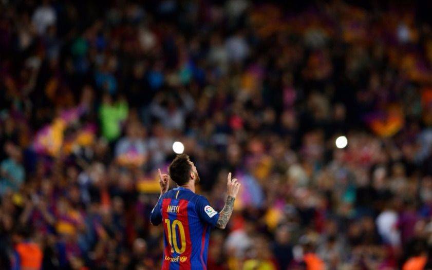 Messi, goleador de la Liga de España