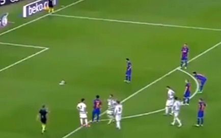 El vergonzoso penal que le dan a Barcelona y luego falla Messi