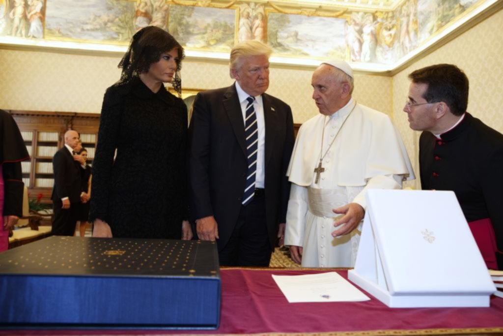 El papa Francisco le pidió a Trump que sea “un instrumento de paz”
