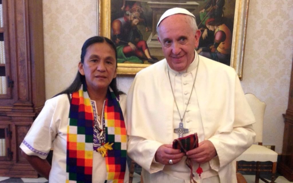 Francisco le envió otra carta a Milagro Sala