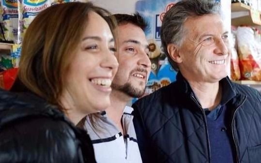 "Somos los empleados de los vecinos", aseguró Vidal en acto con Macri