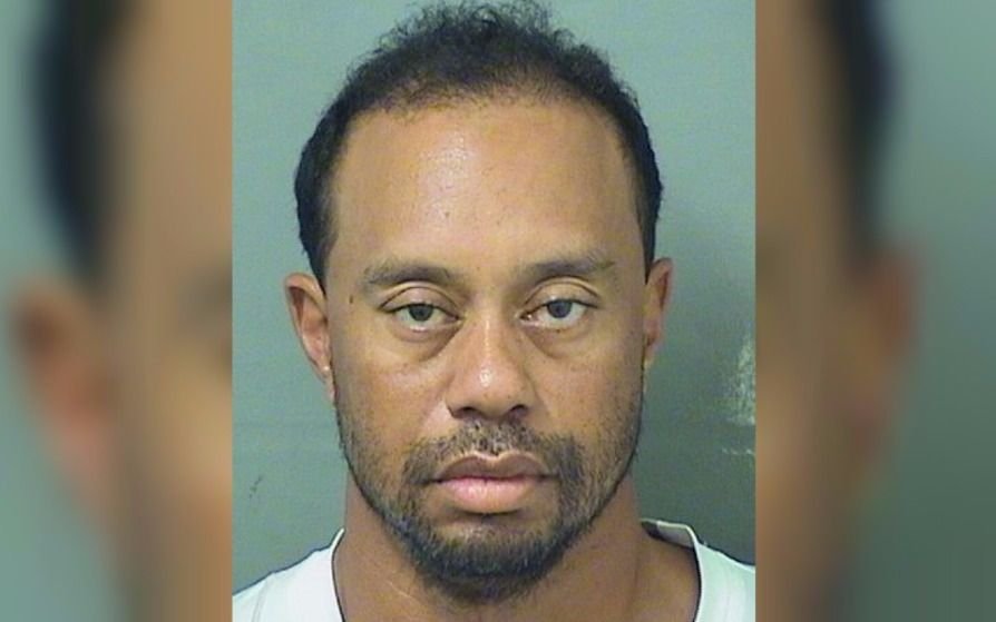 Detuvieron a Tiger Woods