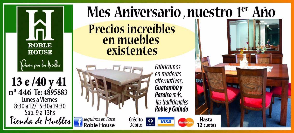 Roble House te espera con increíbles promociones