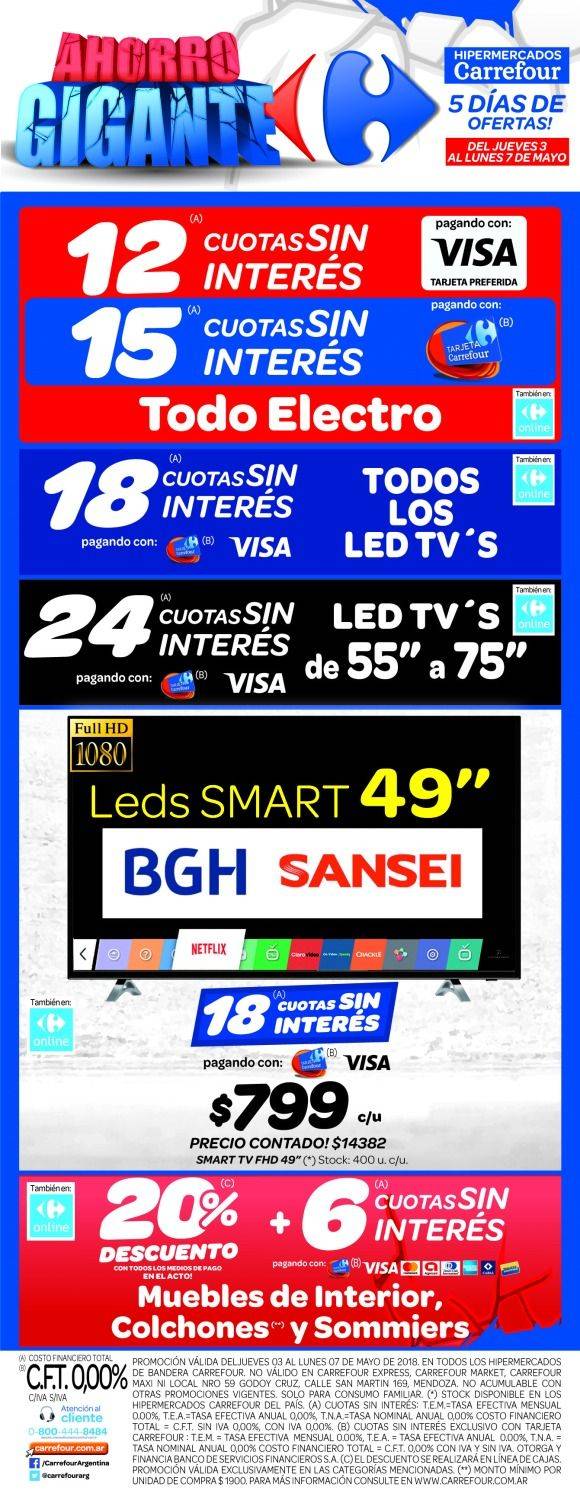 Carrefour te espera para un gran ahorro