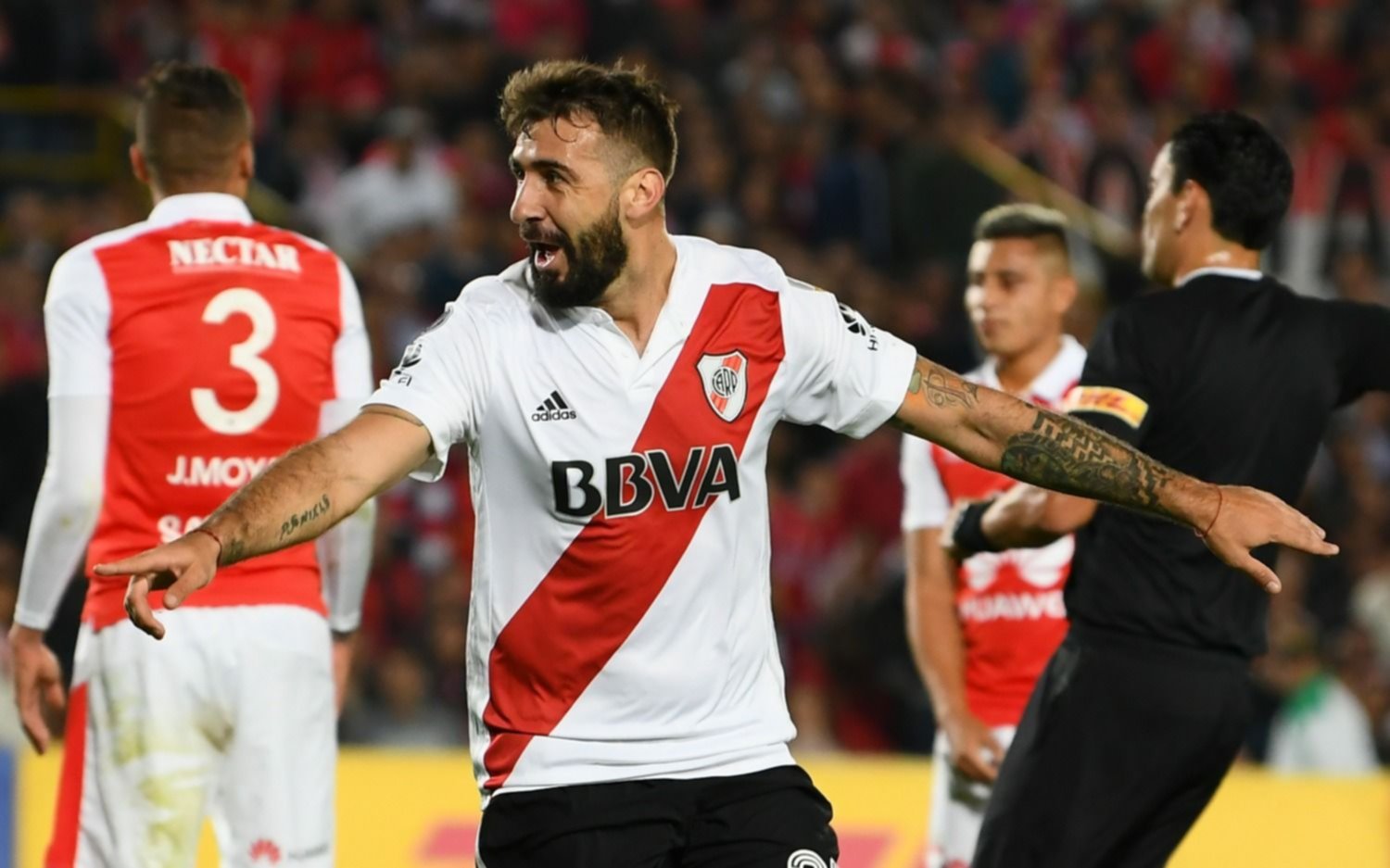 River venció 1 a 0 a Independiente Santa Fe y clasificó a octavos de la Copa Libertadores