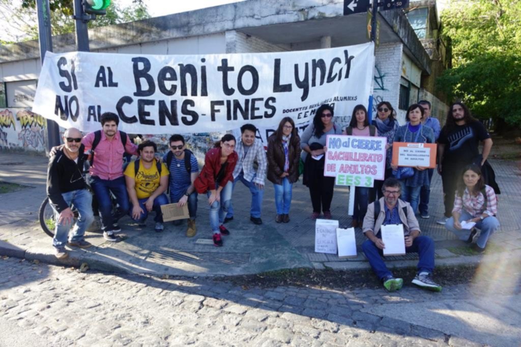 La histórica Benito Lynch sacó su reclamo a la calle