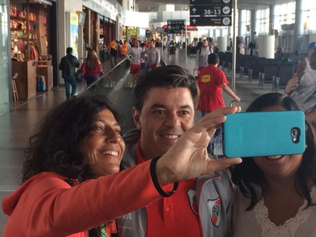 La felicidad de Gallardo tras la clasificación